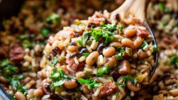 Southern Hoppin’ John (Fortune in a Bottle – Only 4 Ingredients)
