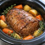 Spring Thyme Beef Roast Slow Cooker