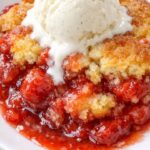 Strawberry Cobbler In Slow Cooker