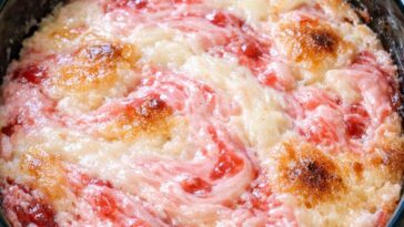 Strawberry Dream Cake Slow Cooker 3-Ingredient