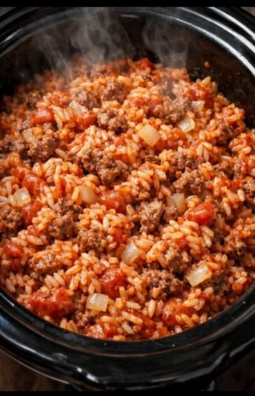 Texas Hash In Slow cooker 4 ingredient