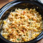 Tuna Noodle Casserole Slow Cooker with 5 Ingredients