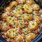 Tuscan baby potatoes In Slow Cooker
