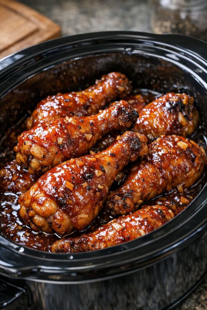 1960s Pantry Drumsticks - 4-Ingredient Slow Cooker