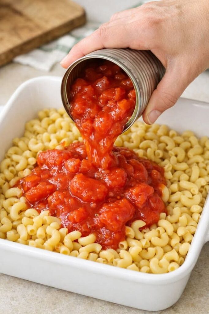 4-Ingredient Amish Goulash — Oven-Baked