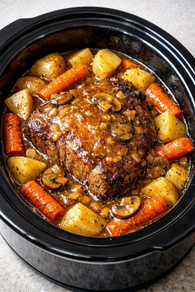 Amish Golden Roast Slow Cooker