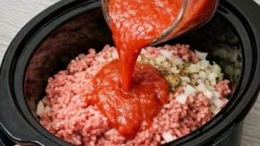 Amish Hamburger Soup Slow Cooker