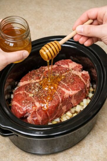 Amish Honey Beef Roast Slow Cooker
