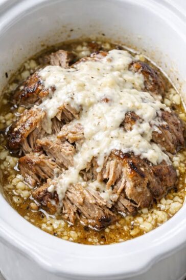 Amish Horseradish Pork Roast Slow Cooker 3-Ingredient