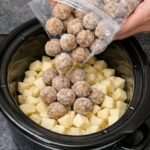 Amish Meatball Stew Slow Cooker