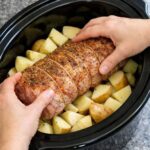 Amish Pork Loin & Potatoes Slow Cooker