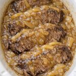 Amish Smothered Beef Slow Cooker 3-Ingredient