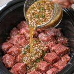 Apple Cider Denver Steak Slow Cooker