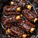 Balsamic Beef Short Ribs Slow Cooker 3-Ingredient