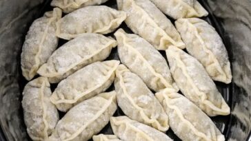 Beef Pot Sticker Dinner - 5-Ingredient In Slow Cooker