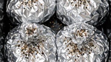 Beef & Water Chestnut Foil Packets Slow Cooker