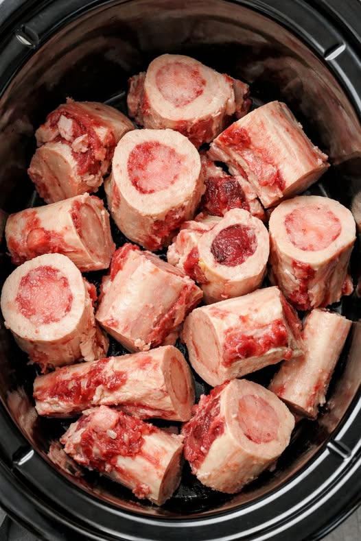 Beef with Marrow Bones Slow Cooker 5-Ingredient