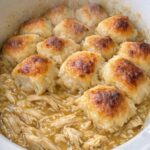 Chicken and Biscuits Slow Cooker 3-Ingredient