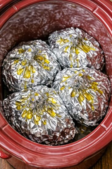 Chimichurri Beef Packets 3-Ingredient Slow Cooker