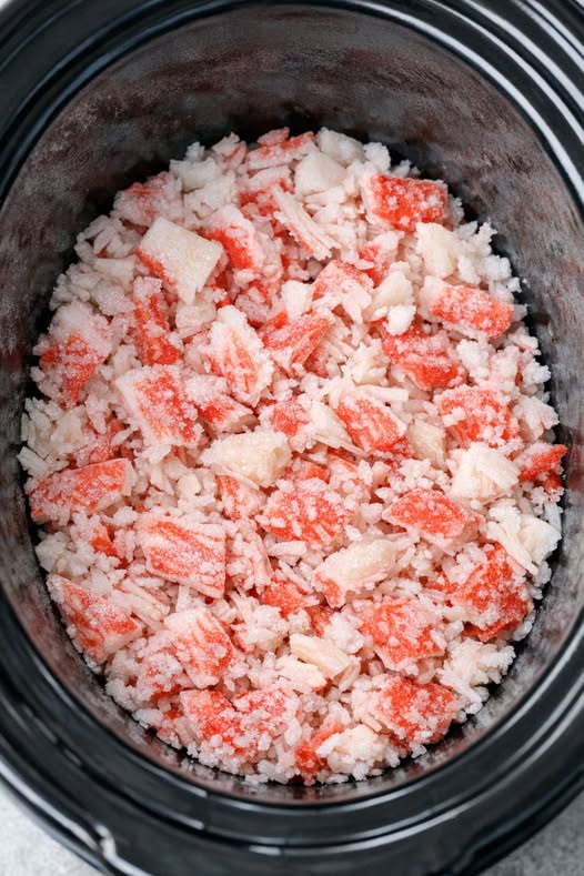 Crab Cake Casserole Slow Cooker 4-Ingredient