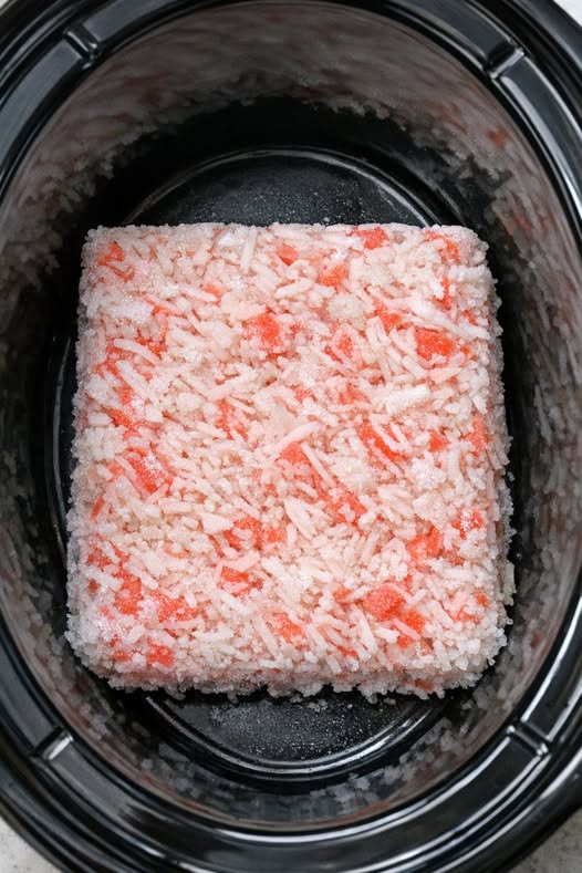 Crab & Rice Bake Slow Cooker 4-Ingredient