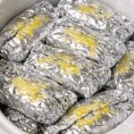 Creamy Ham Pasta Packets Slow Cooker