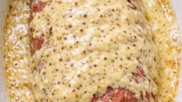 Creamy Mustard Corned Beef Slow Cooker 4-Ingredient