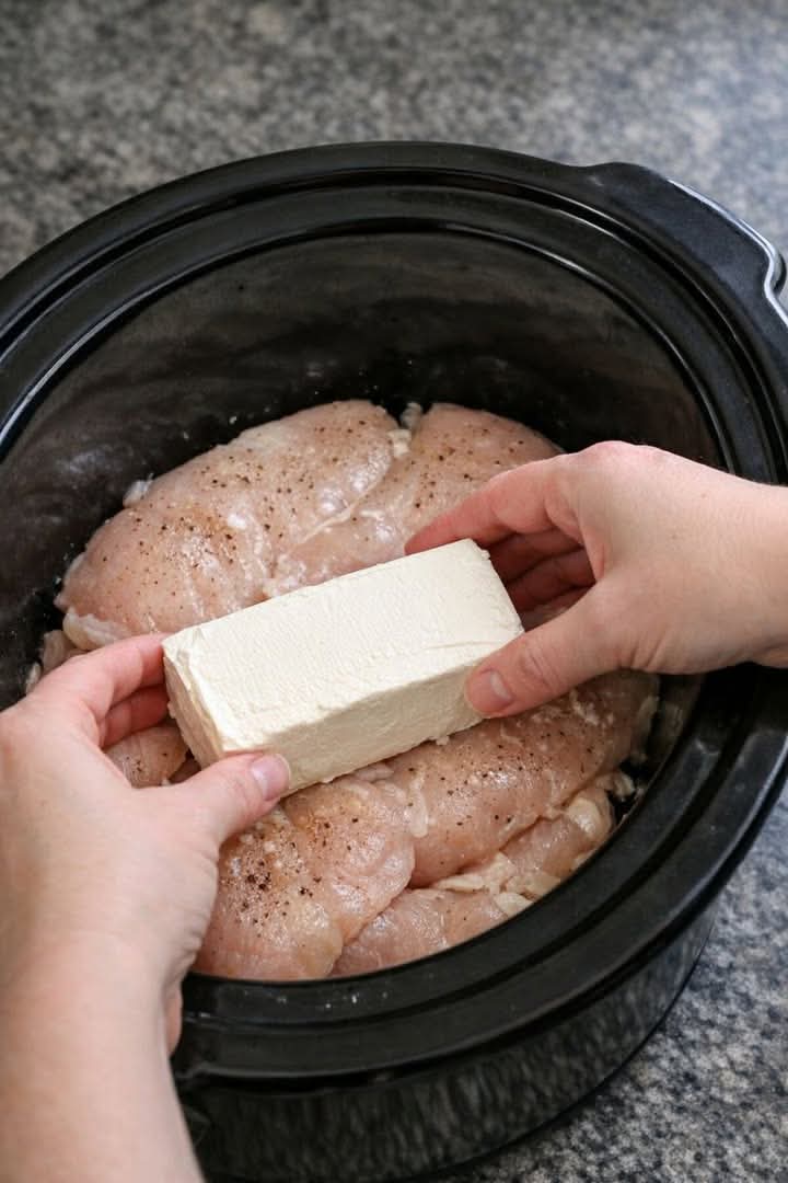 Creamy Ranch Chicken In Slow Cooker