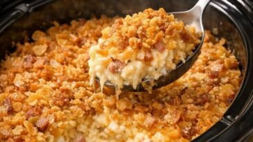 Crispy Hash Brown Bake Slow Cooker