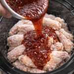 Dump frozen chicken wings Slow Cooker 3-Ingredient