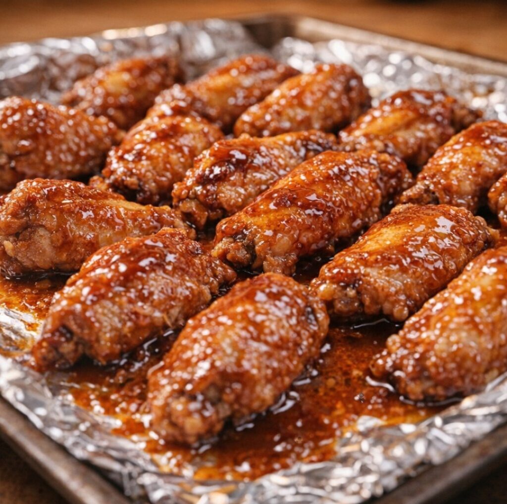 Dump frozen chicken wings Slow Cooker 3-Ingredient