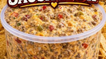 Easy Cheesy Sausage Dip!