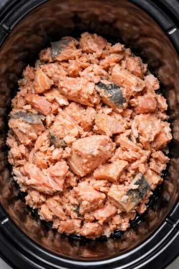 Fiesta Salmon Dip Slow Cooker 3-Ingredient