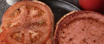 Fried Bologna Sandwich