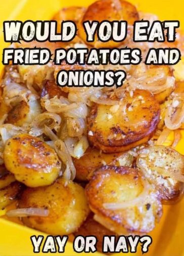Fried Potatoes and Onions