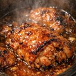 Golden Glazed Chicken Slow Cooker 4-Ingredient
