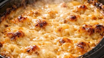 Golden Layer Potatoes Slow Cooker 4-Ingredient