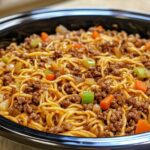 Ground Beef Chow Mein Slow Cooker