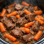 Hard Times Beef and Carrots Slow Cooker