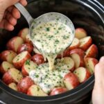 Herb Ranch Red Potatoes Slow Cooker
