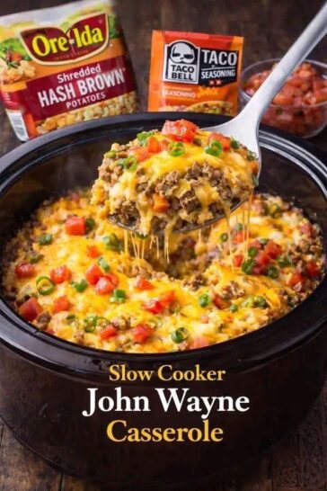 John Wayne Casserole Slow Cooker