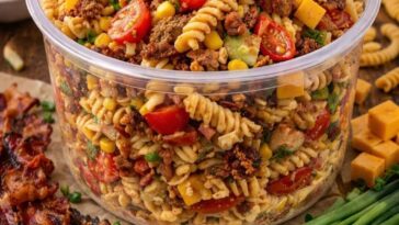 Loaded Cowboy Pasta Salad