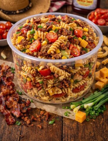 Loaded Cowboy Pasta Salad