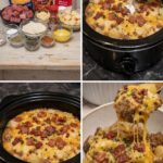 Loaded Steak and Potato Bake — Crockpot