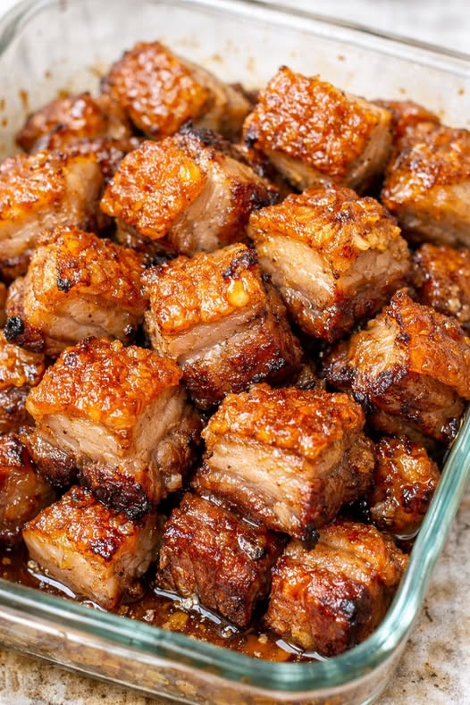 Low Carb Pork Bites 3-Ingredient