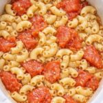 Macaroni and Tomatoes Slow Cooker 3-Ingredient