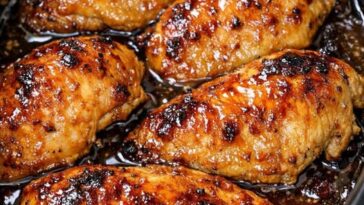 Maple Glazed Chicken Slow Cooker 3-Ingredient