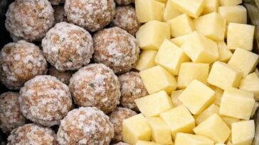 Meatball and Potato Stew — Slow Cooker