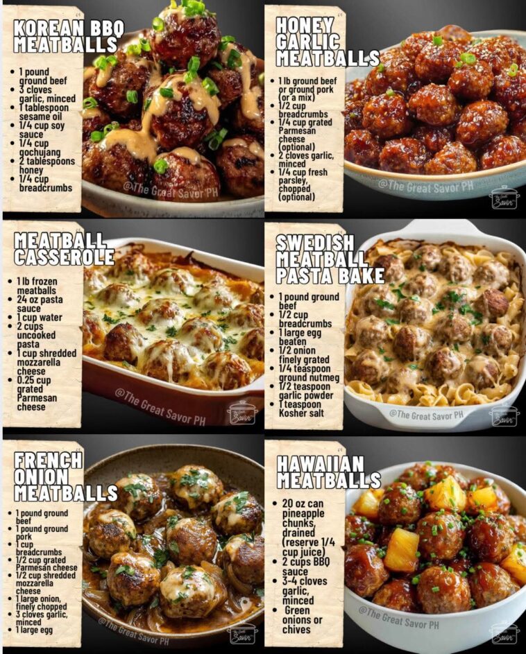 Meatballs Recipes