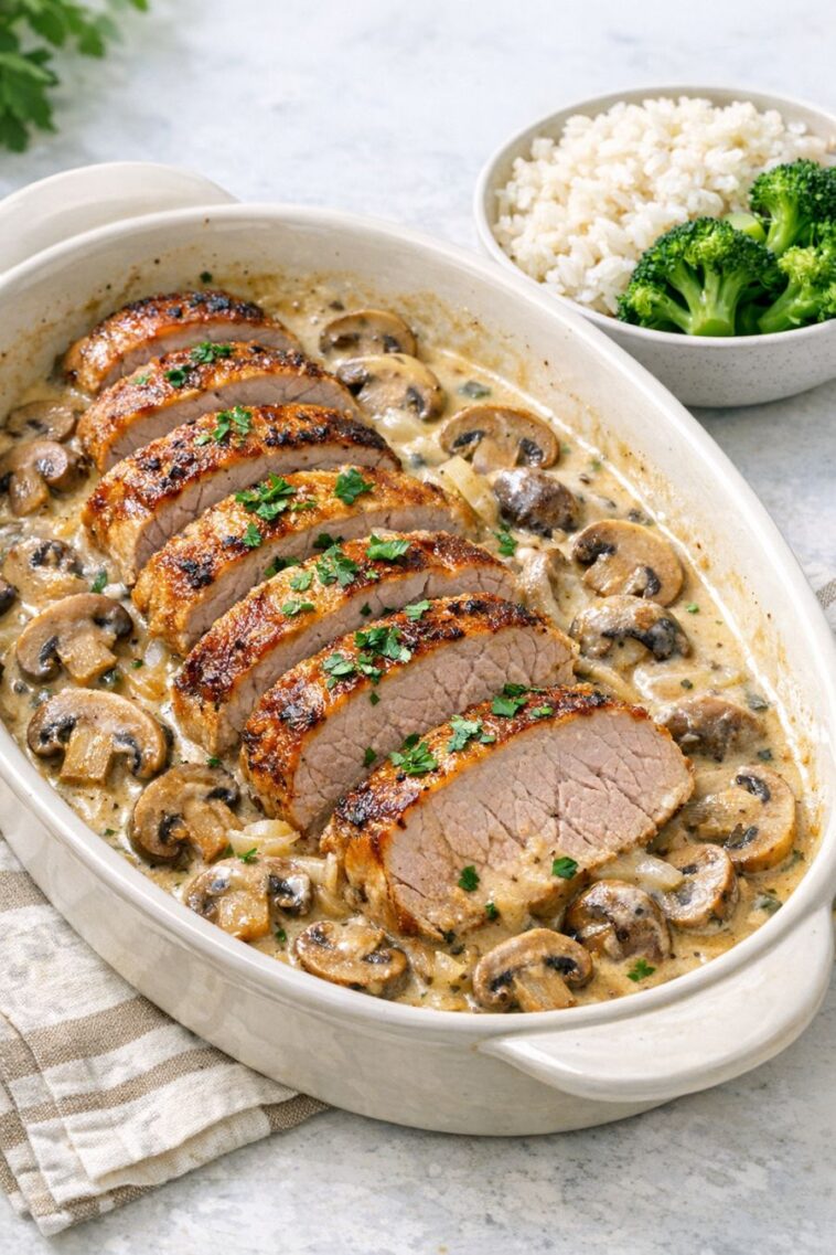 Oven Pork Tenderloin 4-Ingredient